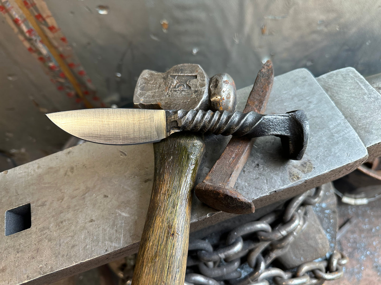 *CLASS* RAILROAD SPIKE KNIFE