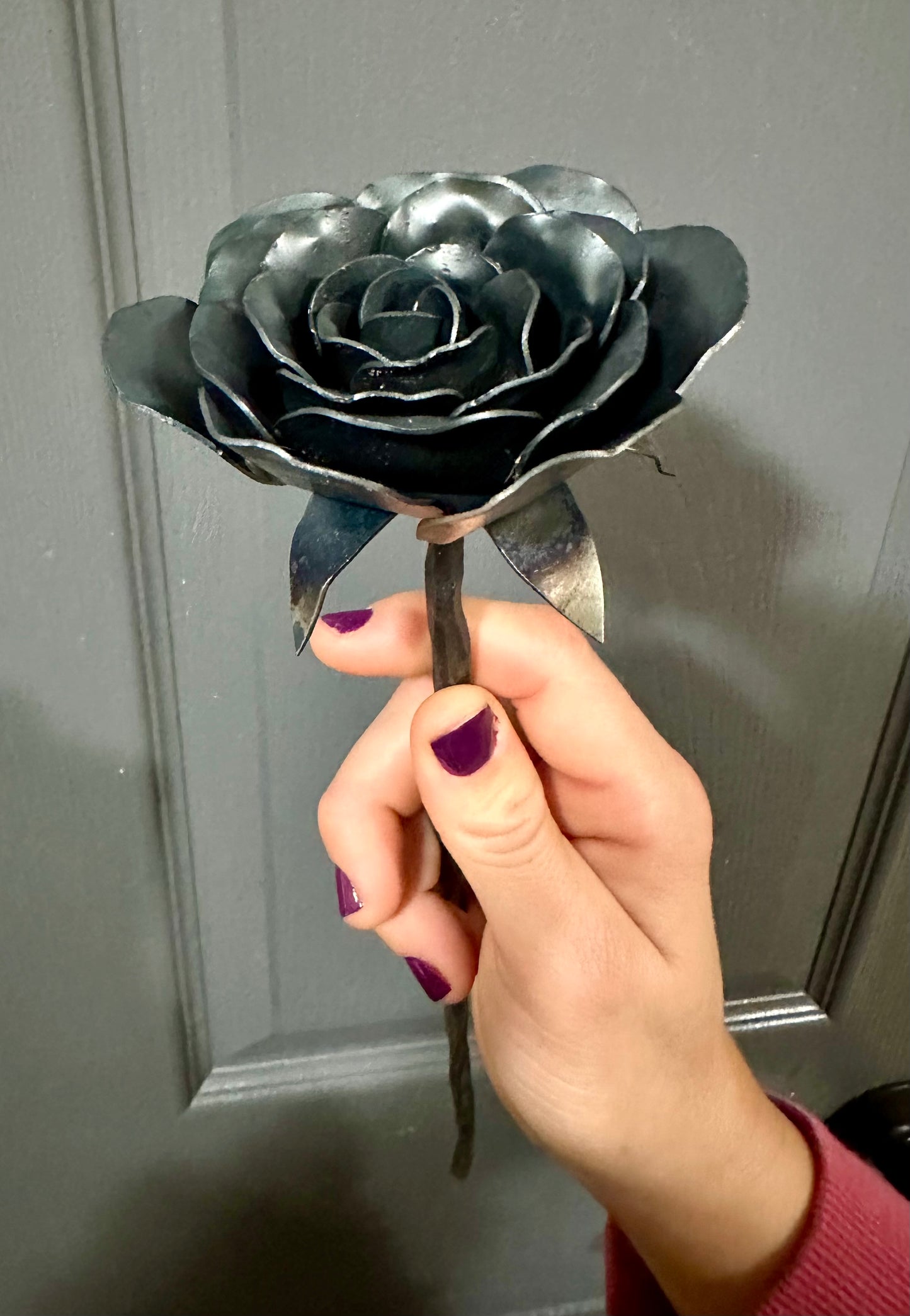 Steel Roses Made to Order