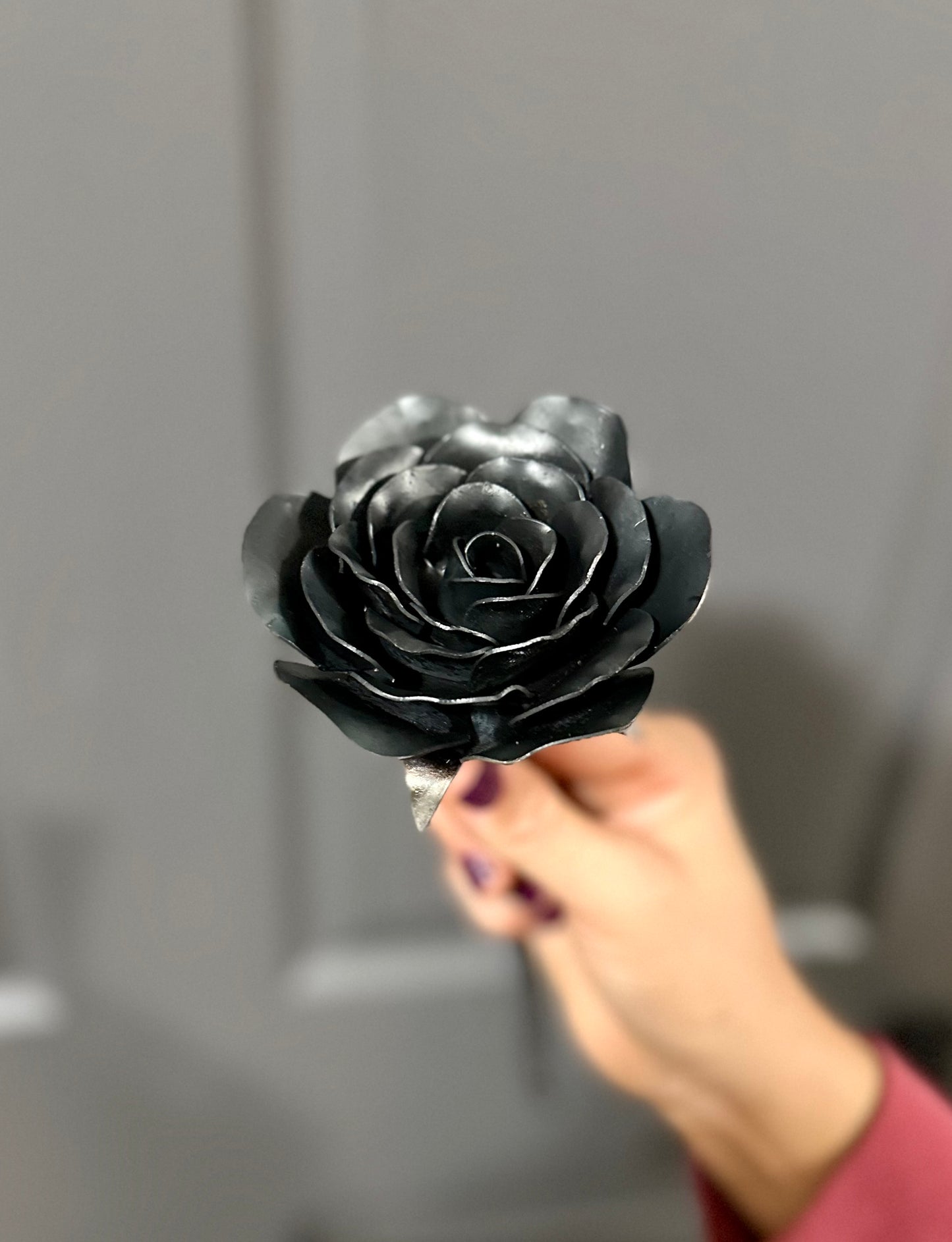 Steel Roses Made to Order