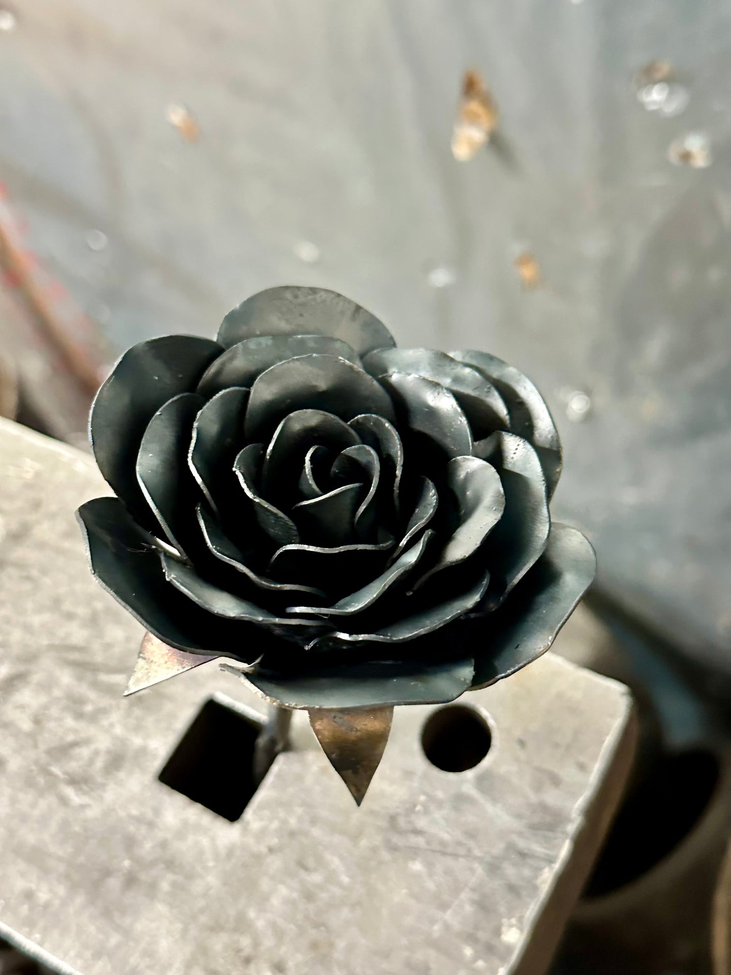 Steel Roses Made to Order